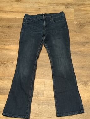 Banana Republic Dark Blue Wide Leg Jeans